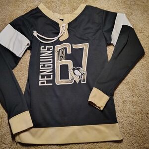 Women's Pittsburgh penguins S long sleeve top